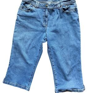 Capri’s by Christopher & Banks Classic Denim Women's   Size 12